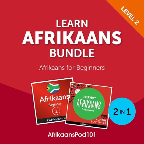 Cover of Learn Afrikaans Bundle: Afrikaans for Beginners (Level 2)