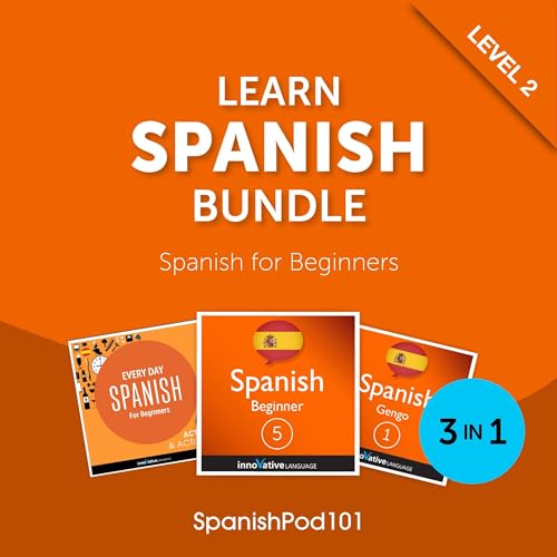Cover of Learn Spanish Bundle: Spanish for Beginners (Level 2)