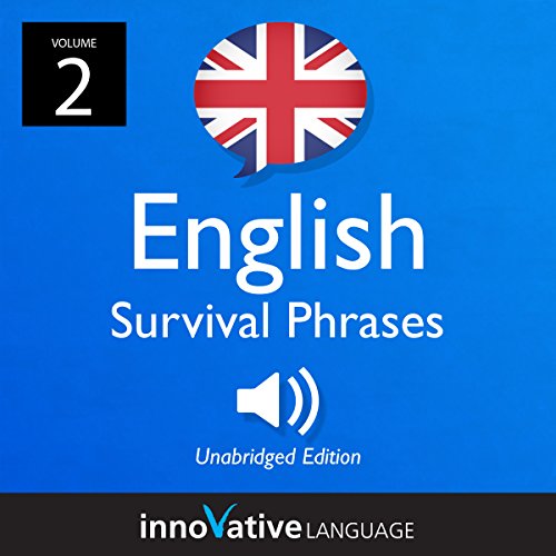 Cover of Learn English: British English Survival Phrases, Volume 2