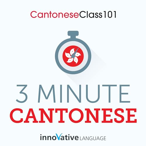 Cover of 3-Minute Cantonese