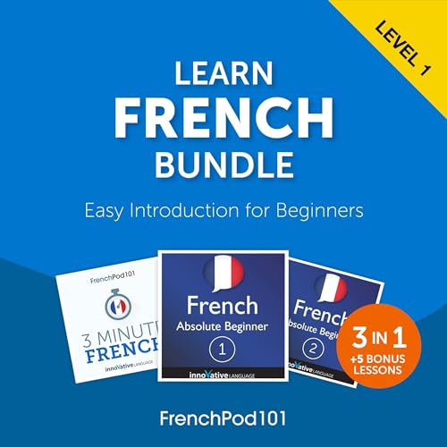 Cover of Learn French Bundle - Easy Introduction for Beginners