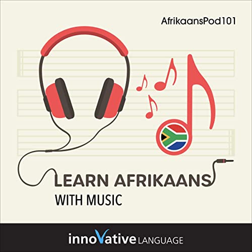 Cover of Learn Afrikaans with Music