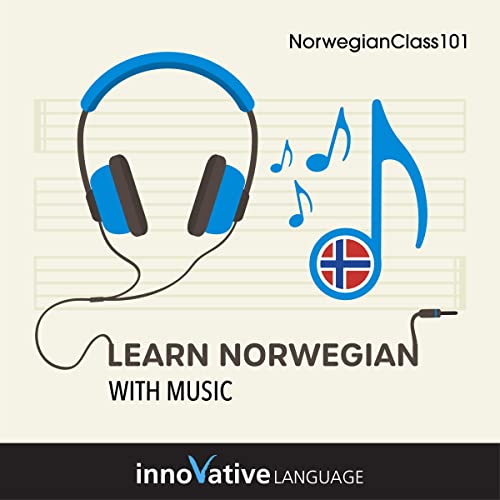 Cover of Learn Norwegian with Music