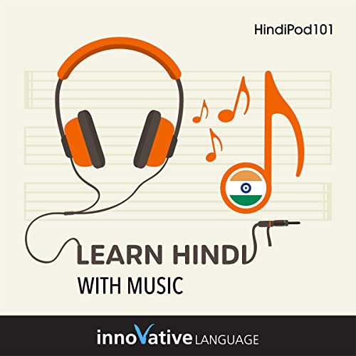 Cover of Learn Hindi with Music