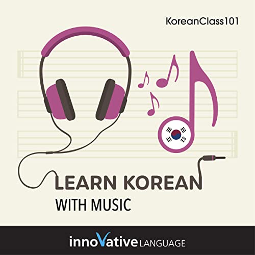 Cover of Learn Korean with Music