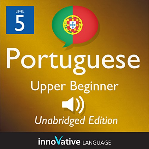 Cover of Learn Portuguese - Level 5 Upper Beginner Portuguese