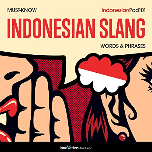 Cover of Learn Indonesian: Must-Know Indonesian Slang Words & Phrases