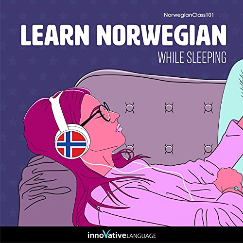 Cover of Learn Norwegian While Sleeping