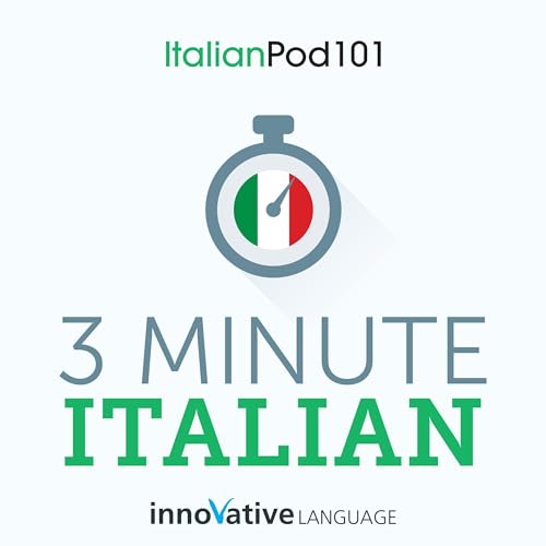 Cover of 3-Minute Italian