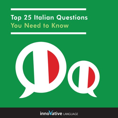 Cover of Top 25 Italian Questions You Need to Know