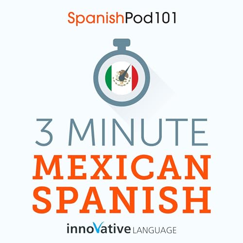 Cover of 3-Minute Mexican Spanish