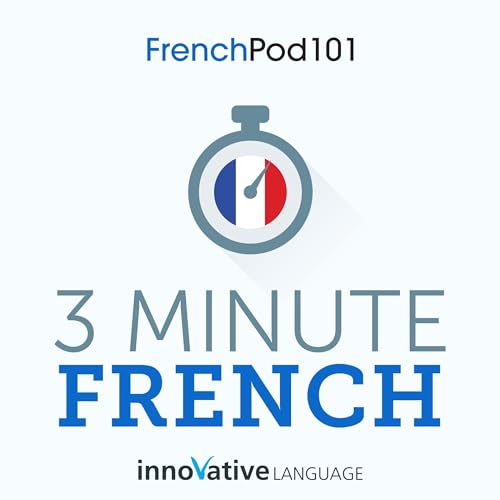 Cover of 3-Minute French
