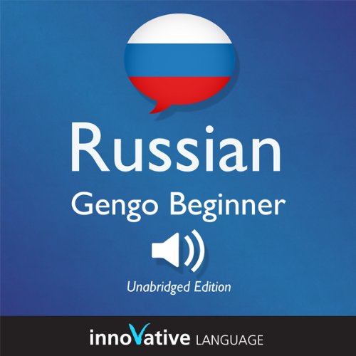 Cover of Learn Russian: Gengo Beginner Russian, Lessons 1-30