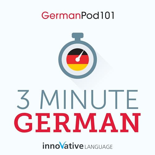 Cover of 3-Minute German