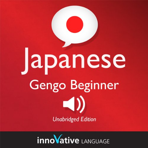 Cover of Learn Japanese- Gengo Beginner Japanese, Lessons 1-30
