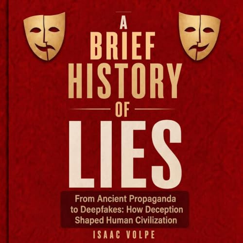 Cover of A BRIEF STORY OF LIES: From Ancient Propaganda to Deepfakes: How Deception Shaped Human Civilization (“A BRIEF HISTORY OF…” Book 20)