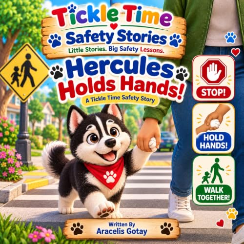 Cover of Hercules Holds Hands: A Tickle Time Safety Story (Tickle Time Safety Stories Book 4)