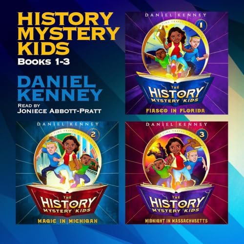 Cover of History Mystery Kids Box Set, Books 1-3