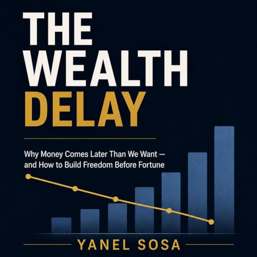 Cover of The Wealth Delay: Why Money Comes Later Than We Want — and How to Build Freedom Before Fortune