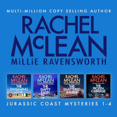 Cover of The Jurassic Coast Mysteries Boxset 1-4: All four books in the spinoff series of the million-selling Dorset Crime books