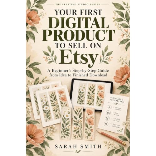 Cover of Your First Digital Product To Sell On Etsy