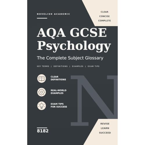 Cover of Academic Vocabulary: AQA GCSE Psychology (8182)