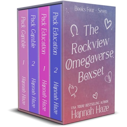 Cover of Rockview Omegaverse Boxset: Books Four - Seven (The Rockview Omegaverse)