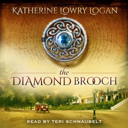 Cover of The Diamond Brooch: Time Travel Romance (The Celtic Brooch Book 7)