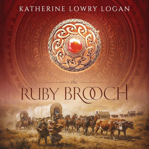Cover of The Ruby Brooch (Time Travel Romance) (The Celtic Brooch Series Book 1)