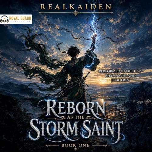 Cover of Reborn as the Storm Saint: An OP MC Progression Fantasy Adventure