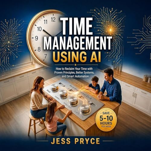 Cover of Time Management Using AI: How to Reclaim Your Time with Proven Principles, Better Systems, and Smart Automation
