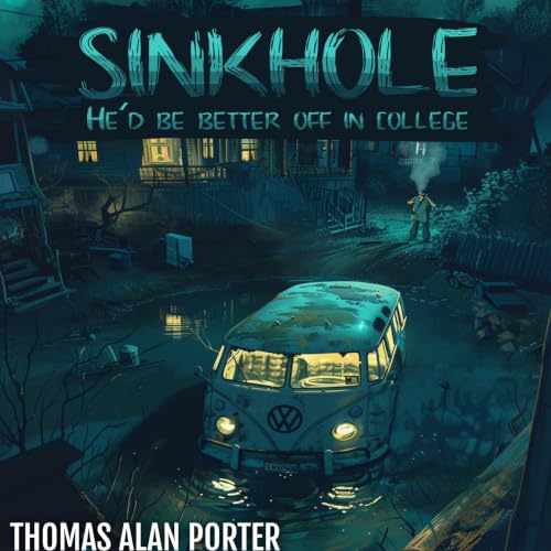 Cover of Sinkhole: Russell Grouse and the Blue-Haired Women's Club (Snitches Get Stitches Series Book 4)