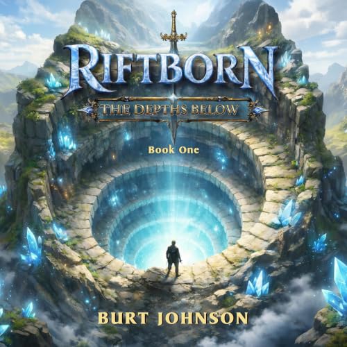 Cover of Riftborn Chronicles 1 - Depths Below: A LitRPG Adventure