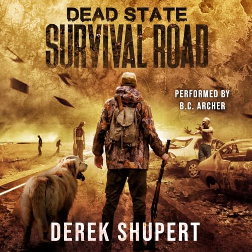Cover of Dead State: Survival Road (A Post Apocalyptic Survival Thriller, Book 2)