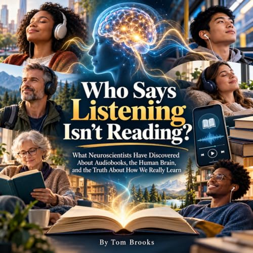 Cover of Who Says Listening Isn't Reading?: What Neuroscientists Have Discovered About Audiobooks, the Human Brain, and the Truth About How We Really Learn.