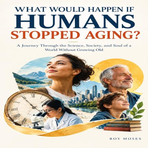 Cover of WHAT WOULD HAPPEN IF HUMANS STOPPED AGING: A Journey Through the Science, Society, and Soul of a World Without Growing Old (What If?)