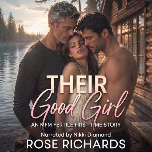 Cover of Their Good Girl: An MFM Fertile First Time Story (MFM Age Gap Quickies)