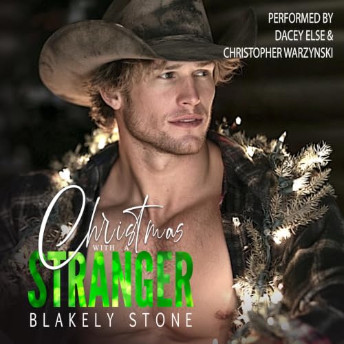 Cover of Christmas With A Stranger: A Surprise Twin Pregnancy Holiday Romance (Stuck For the Holidays)