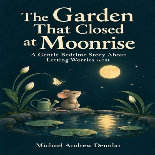 Cover of The Garden That Closed at Moonrise: A Gentle Bedtime Story About Letting Worries Rest