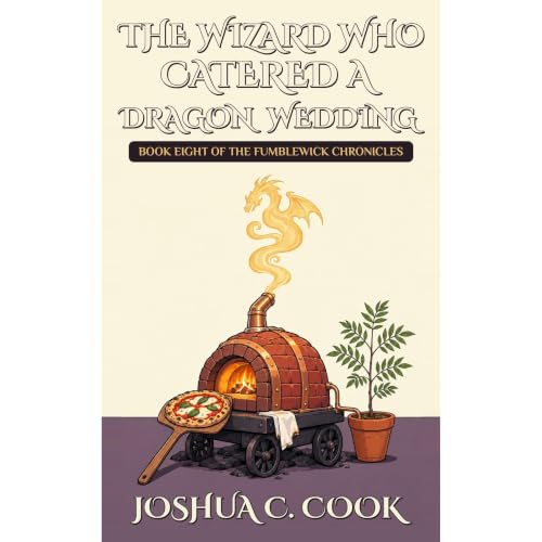Cover of The Wizard Who Catered a Dragon Wedding.