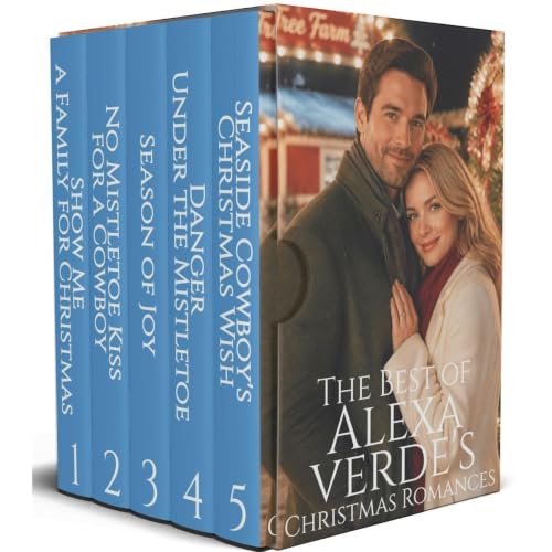 Cover of The Best of Alexa Verde's Christmas Romances