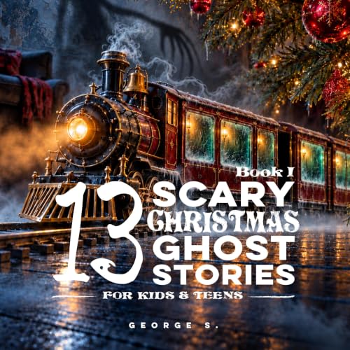 Cover of 13 Scary Christmas Ghost Stories for Kids & Teens I: Vanishing Christmas Mornings, Impossible Houses, Haunted Photos, Mysterious Advent Doors, Creepy ... Snowmen (Scary Stories for Kids and Teens)