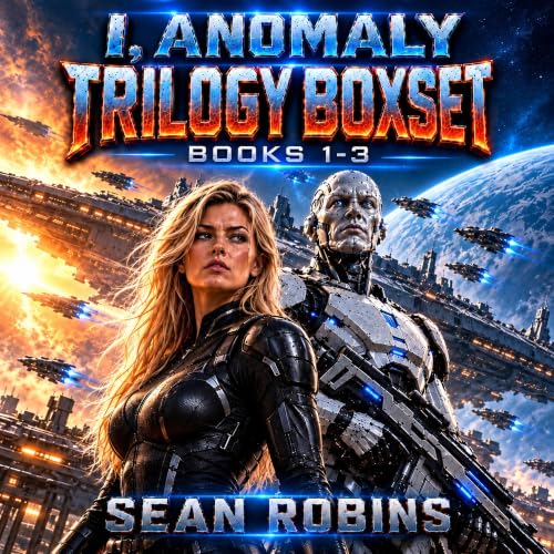 Cover of I, Anomaly Trilogy Boxset (Books 1-3): A Sentient Combat Android Military Sci-Fi Adventure