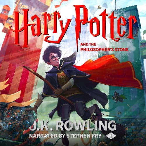 Cover of Harry Potter and the Philosopher's Stone, Book 1