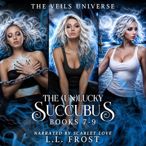 Cover of The (un)Lucky Succubus Omnibus: Books 7-9 (The (un) Lucky Succubus Omnibus Book 3)