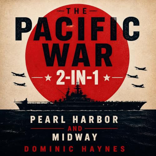 Cover of The Pacific War 2-in-1: Pearl Harbor and Midway: The Six Months That Decided the Pacific, From America's Worst Naval Defeat to the Codebreakers and Pilots Who Broke the Japanese Fleet
