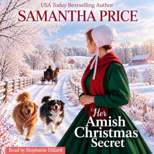 Cover of Her Amish Christmas Secret: A Feuding Families Amish Romance (AMISH CHRISTMAS BOOKS Book 9)