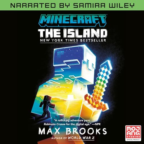 Cover of Minecraft: The Island (Narrated by Samira Wiley)