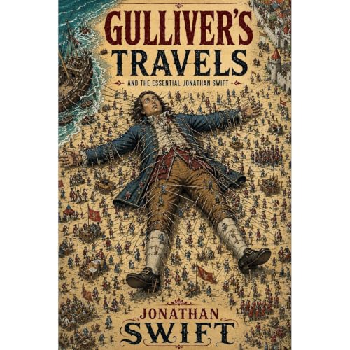Cover of Gulliver's Travels and the Essential Jonathan Swift (Annotated)