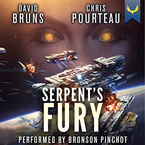Cover of Serpent's Fury: A Space Opera Noir Technothriller